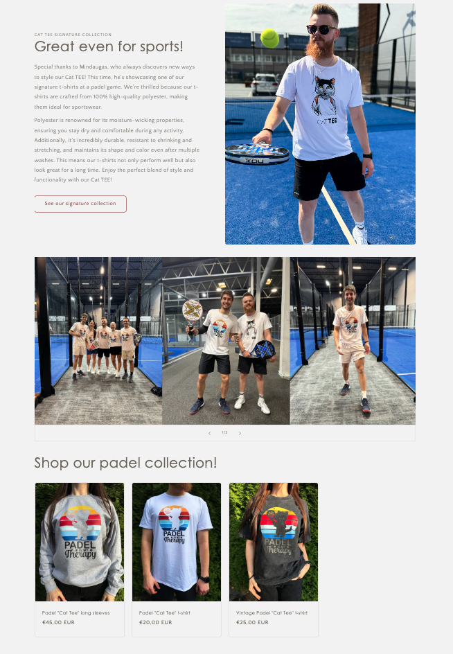 padel t-shirt
